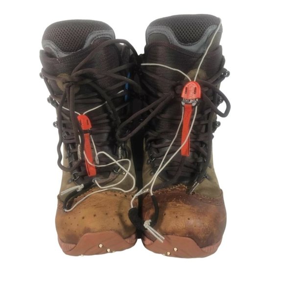 Burton Men\'s Green Brown Diemme Rover-R Snowboarding Boot Size 11 main image 8